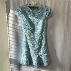 Alice + Olivia Rapunzel Lace Dress